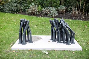 Bettina Pousttchi, Buchmann Galerie, Frieze Sculpture, Regent's Park, London (3 July–6 October 2019). Courtesy Ocula. Photo: Charles Roussel.